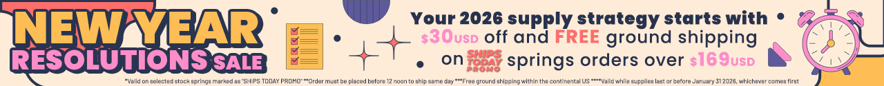 Ships Today Promo - Springs in Stock